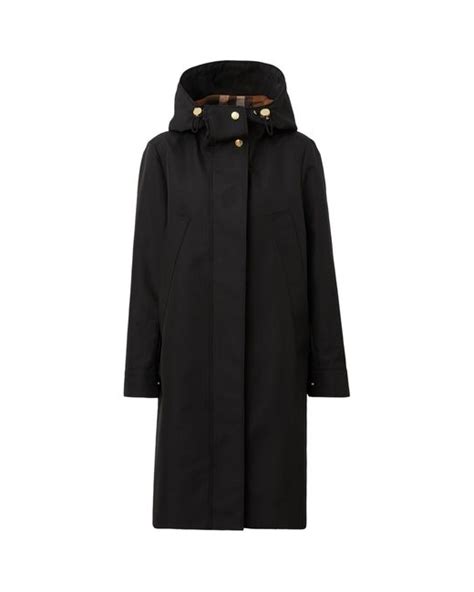 burberry hooded parka|burberry parka black with hood.